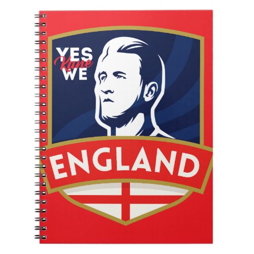  love england football team  notebook