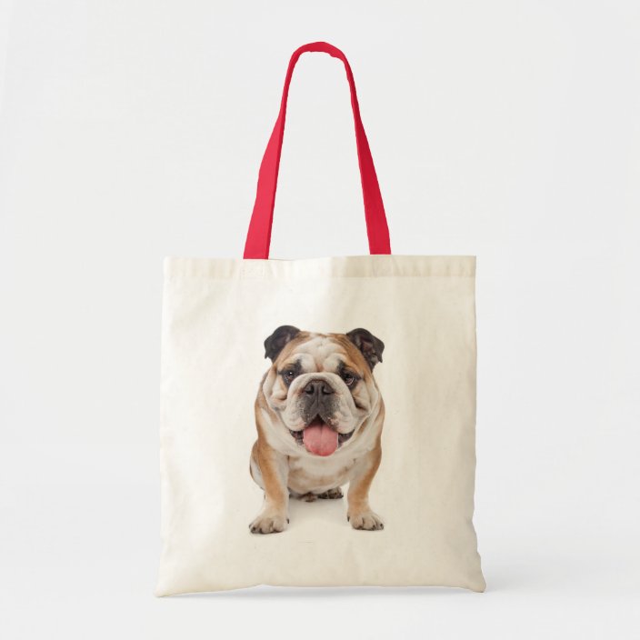 bulldog tote bag