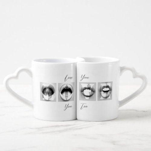 Love ensemble mug Pair Cup