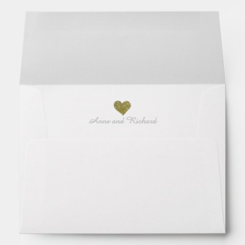 love envelope for wedding announcements