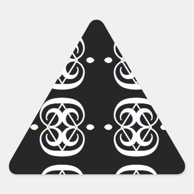 Love Equal_ Triangle Sticker (Front)