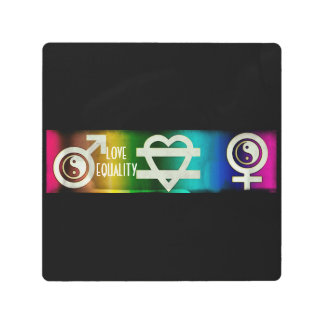 Love Equality Metal Print
