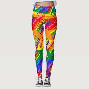 Love Equality Rainbow Flag LGBTQ Pride 2023 Leggings