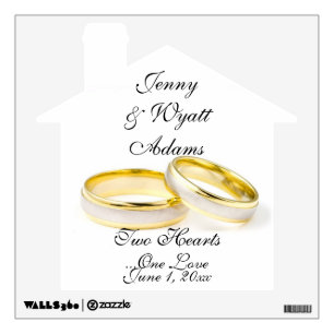 Love Eternal Bond Wedding Wall Sticker