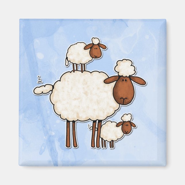love ewe (no txt) magnet (Front)