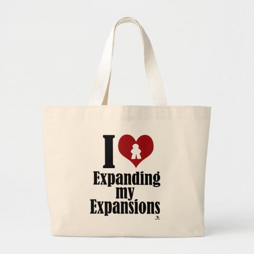 Love Expanding My Expansions Game Fun Slogan Large Tote Bag