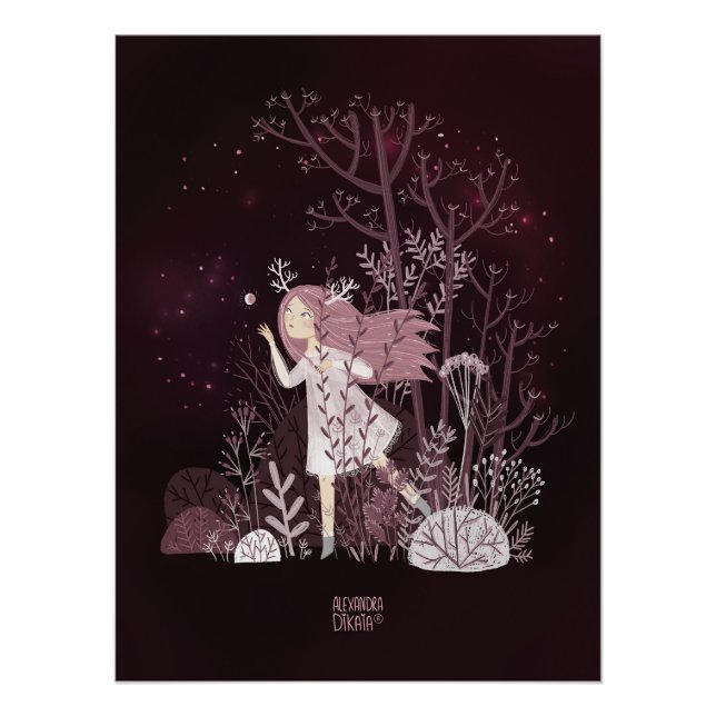 Love Fairy-tale by Alexandra Dikaia Love Poster (Front)