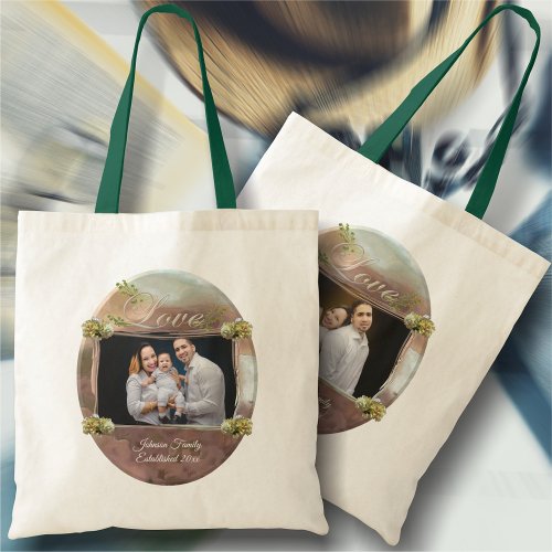 Love Family First Spring Flowers PCM1 Tote Bag