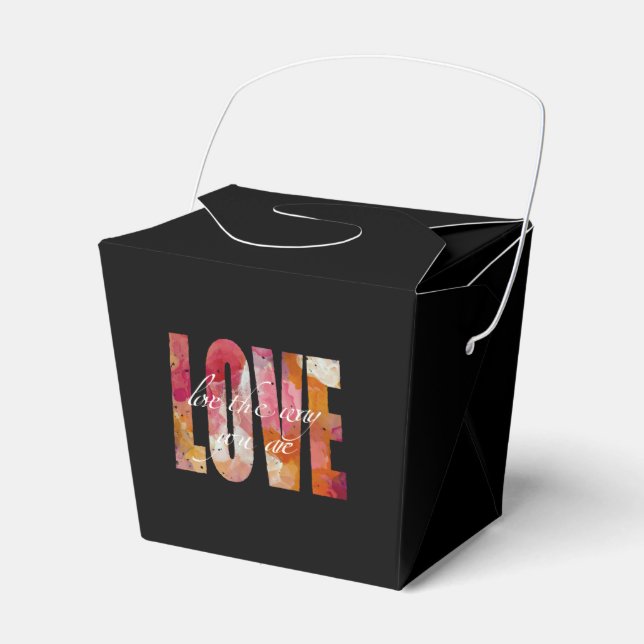 Love Favor Box (Front Side)