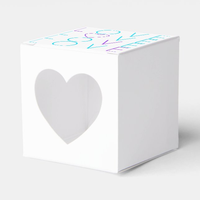 Love Favor Boxes (Front Side)