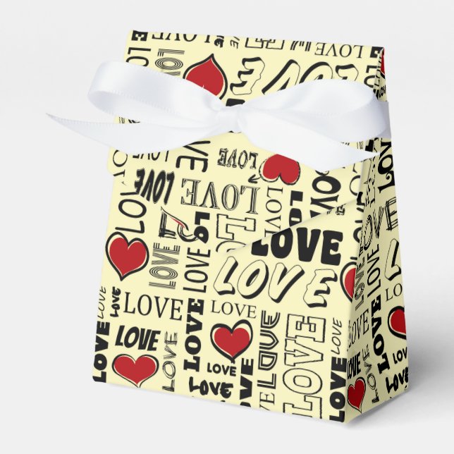 Love Favor Boxes (Front Side)