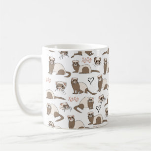 Love Ferrets - White Coffee Mug