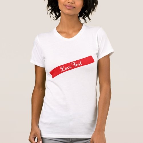 love fest sqrbll Womens T_Shirts