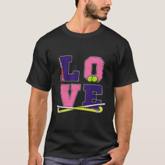 Love Field Hockey Hockey Mom T-Shirt