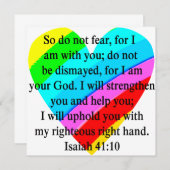 LOVE FILLED ISAIAH 41:10 DESIGN (Front/Back)