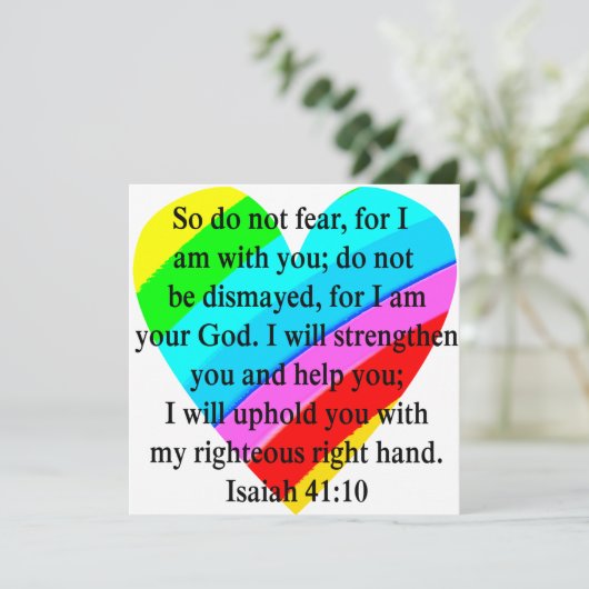 LOVE FILLED ISAIAH 41:10 DESIGN (Standing Front)