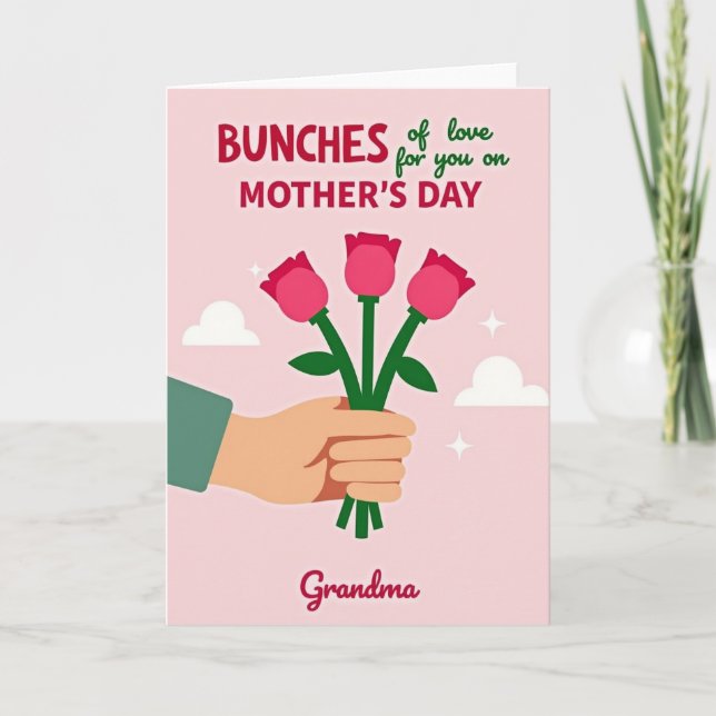 Love Filled Mothers Day Card (Front)