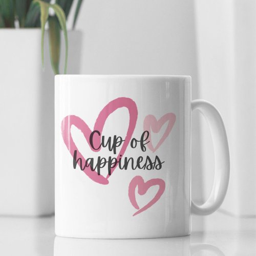 Love_Filled Sips Cup of Happiness Mug