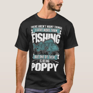 Love Fishing Poppy T-Shirt