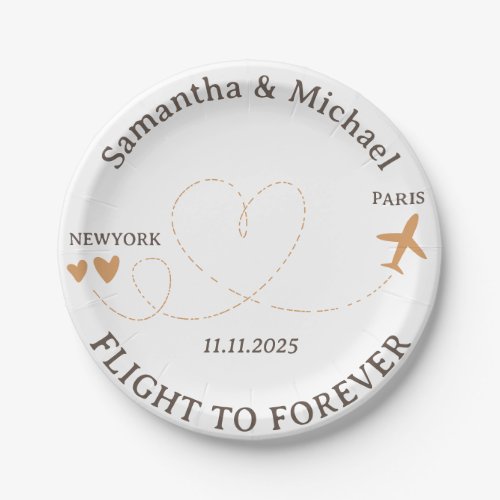 Love Flight Plane Travelling Wedding