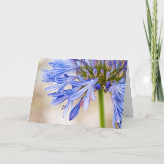 Love Flower Greeting Card (Front)