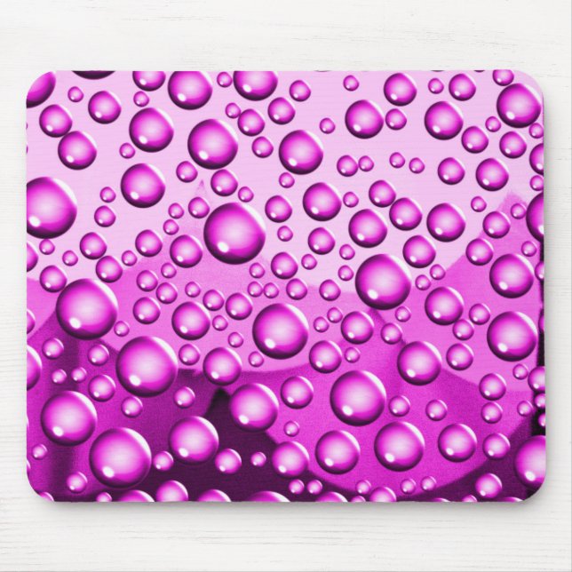 Love Flows,Purle_ Mouse Pad (Front)