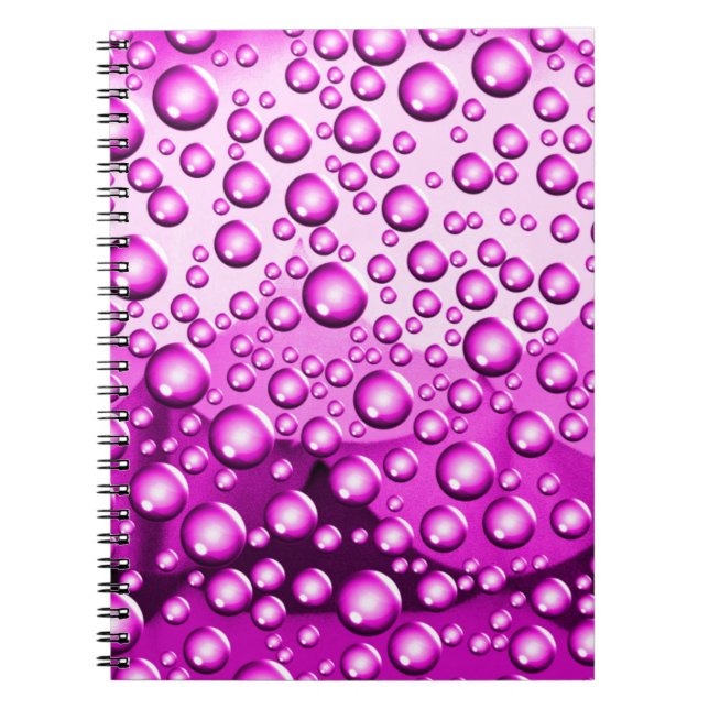 Love Flows,Purle_ Notebook (Front)