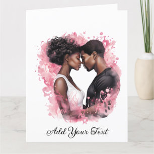 Love -Folded Greeting Card