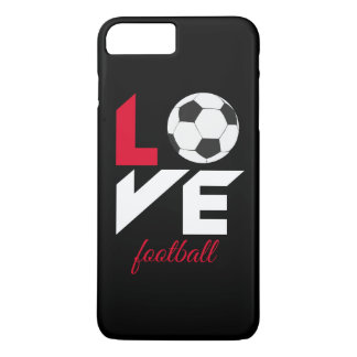 Love football iPhone 8 plus/7 plus case