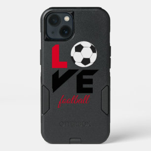 Love football iPhone 13 case