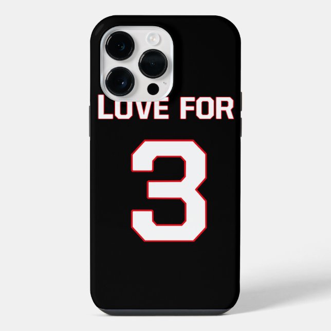 LOVE FOR 3 IPHONE CASE (Back)