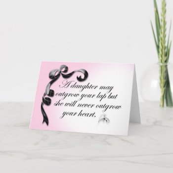 Love For A Daughter Greeting Card by KathiAnn at Zazzle