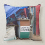 Love for all, Hatred for none, Chennai Throw Pillow