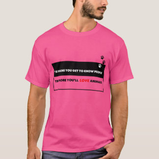 Love for Animals gift T-Shirt