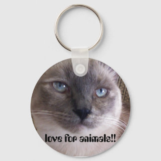 love for animals!! (key chain) keychain
