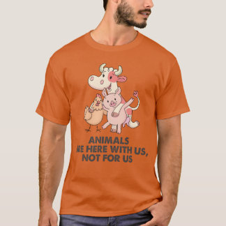 Love for animals vegans vegetarian vintage T-Shirt