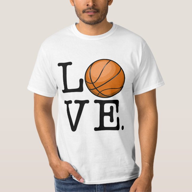 Love for Basketball T-Shirt (Front)