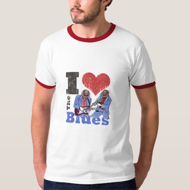 love for blues T-Shirt (Front)