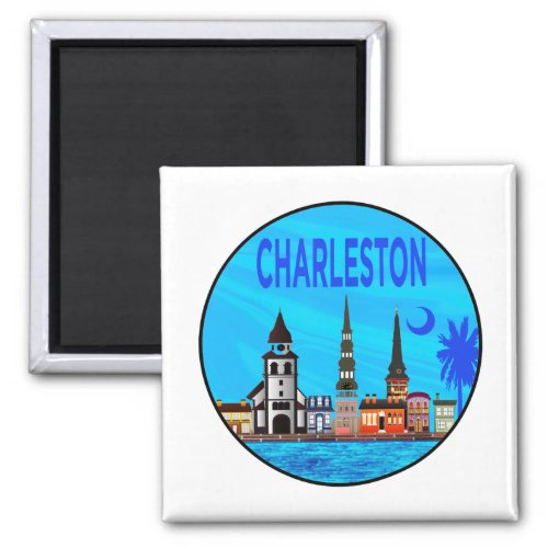 Love for Charleston Magnet