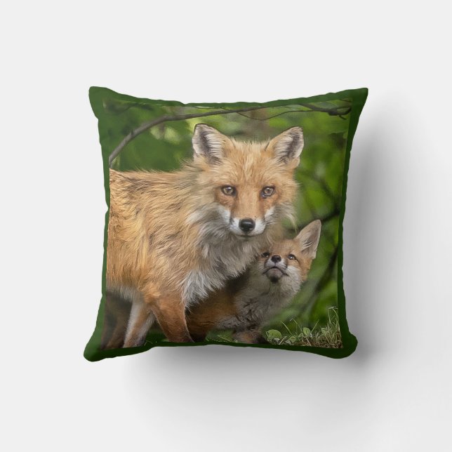 Love For Father Throw Pillow (Back)