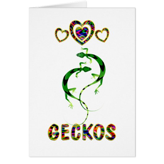 Love for Geckos Cards (Front)