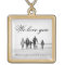 Love for Mom Family Photo Necklace