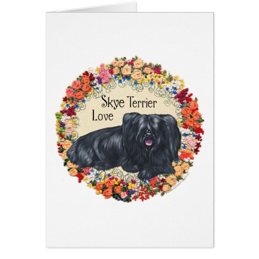 Love for Skye Terriers Cards (Front)