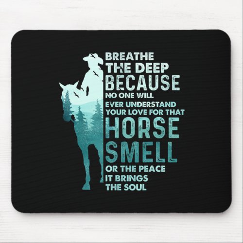 Love For That Horse Smell - Equestrian Horseback R Mouse Pad