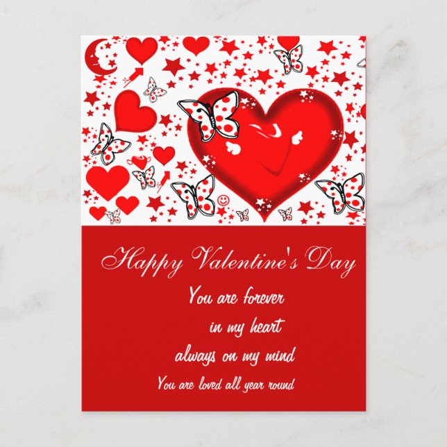 Love,Forever & Always_ Holiday Postcard (Front)
