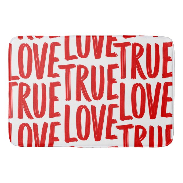 Love Forever  Bath Mat (Front)