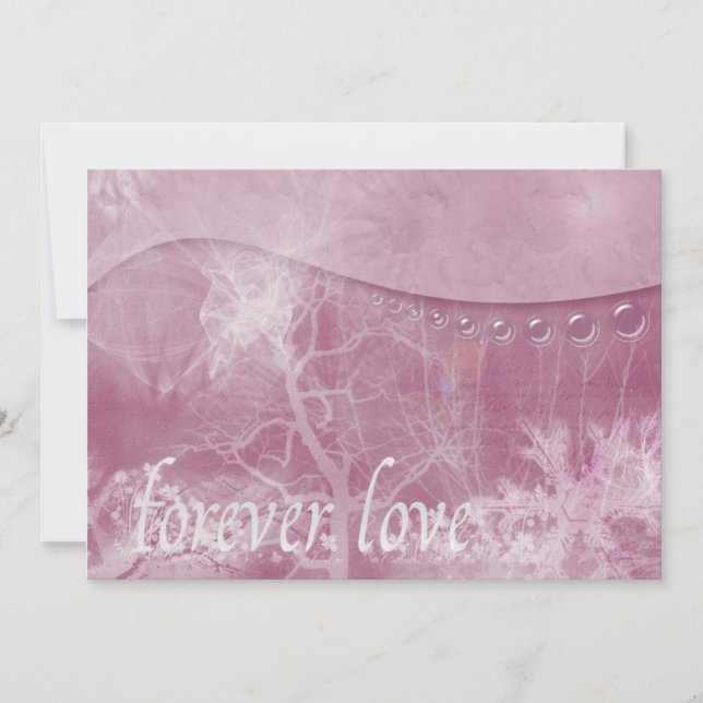Love Forever Invitation (Front)