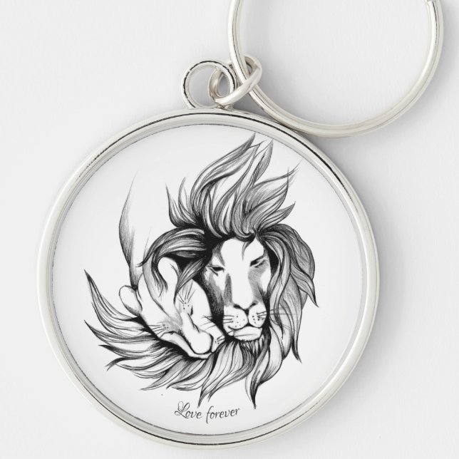 Love forever keychain (Front)