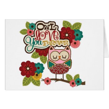 Love Forever Owl by Bahahahas at Zazzle