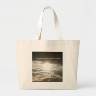 Love Freed From Doubt Will... Large Tote Bag